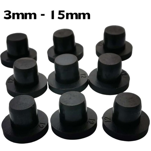 3mm 15mm gummistopfen - 3mm,